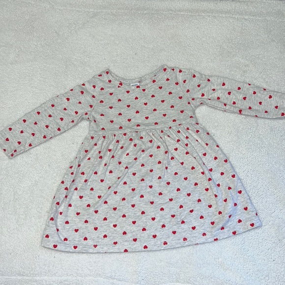 ✨4 FOR $20✨ HEART SKATER DRESS - Picture 1 of 3